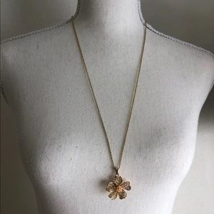 J.Crew Flower Necklace